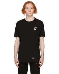 Off-White Black Slim Caravaggio Arrows T Shirt