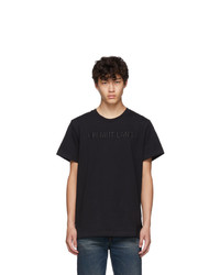 Helmut Lang Black Standard T Shirt