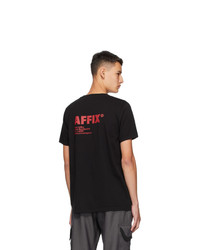 AFFIX Black Standardized Logo T Shirt