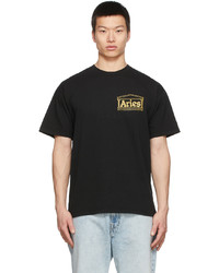 Aries Black Temple T Shirt