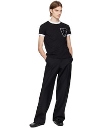Valentino Black V 3d T Shirt