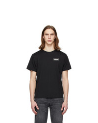 Levis Black Wordmark T Shirt