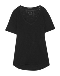 ATM Anthony Thomas Melillo Boyfriend Slub Cotton Jersey T Shirt