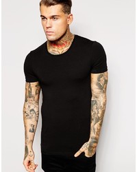 Asos Brand Extreme Fitted Fit T Shirt With Crew Neck And Stretch