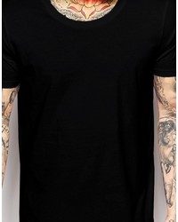 Asos Brand Super Longline T Shirt With Scoop Neck