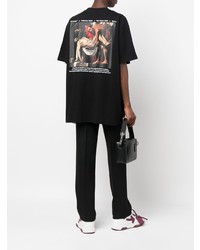 Off-White Caravaggio Crowning Graphic Print T Shirt