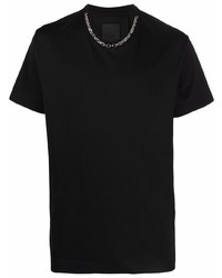 Givenchy Chain Link Detail Short Sleeve T Shirt