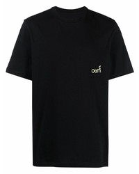 Oamc Chest Logo Print T Shirt