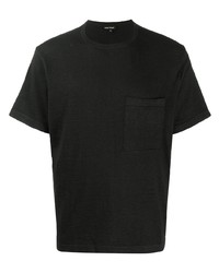 Evan Kinori Chest Pocket Organic Cotton T Shirt