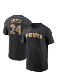 Nike Chris Archer Black Pittsburgh Pirates Name Number T Shirt At Nordstrom
