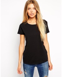 Asos Collection Crew Neck T Shirt With Seam Free Detail