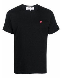 Comme Des Garcons Play Comme Des Garons Play Heart Patch Crewneck T Shirt