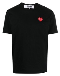 Comme Des Garcons Play Comme Des Garons Play Logo Patch Cotton T Shirt