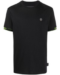 Philipp Plein Contrast Cuff T Shirt