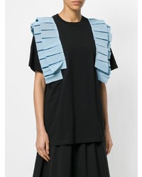 Gina Contrast Ruched Detail T Shirt
