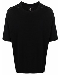 Thom Krom Contrast Stitching Short Sleeve T Shirt