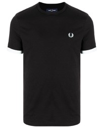 Fred Perry Contrast Trim Logo T Shirt