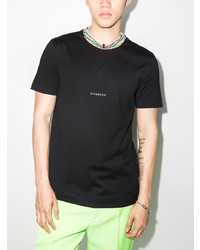 Givenchy Contrasting Collar Short Sleeved T Shirt