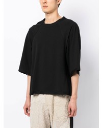 By Walid Contrasting Stitch Detail T Shirt