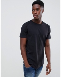 Jack & Jones Core Longline T Shirt With Raglan Sleeve