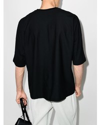 Homme Plissé Issey Miyake Crew Neck Cotton T Shirt