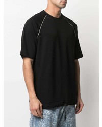 Z Zegna Crew Neck Fitted T Shirt