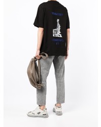 Juun.J Crew Neck Fitted T Shirt