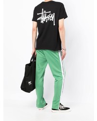 Stussy Crew Neck Logo T Shirt