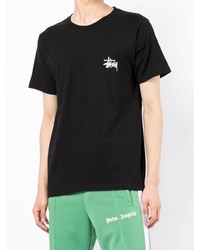 Stussy Crew Neck Logo T Shirt