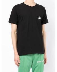 Stussy Crew Neck Logo T Shirt