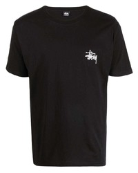 Stussy Crew Neck Logo T Shirt