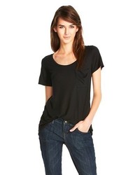 Mossimo Crew Neck Micromodal Tee With Pocket