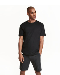 H&M Crew Neck T Shirt Black