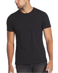 CUTS CLOTHING Cuts Split Hem Crewneck T Shirt In Black At Nordstrom