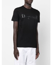 DSQUARED2 Debossed Logo Cotton T Shirt