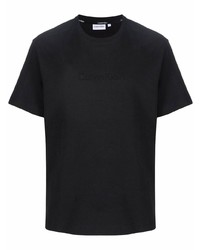 Calvin Klein Debossed Logo Cotton T Shirt