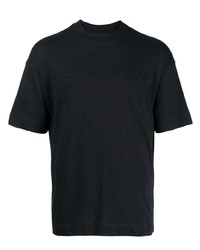 Emporio Armani Debossed Logo Cotton T Shirt