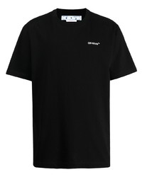Off-White Diag Print Short Sleeve T Shirt