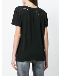 Unravel Project Distressed T Shirt