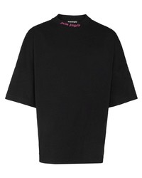 Palm Angels Double Logo Oversized T Shirt