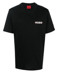 Hugo Drando Logo Print T Shirt