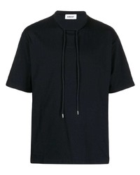 Ambush Drawstring Collar Short Sleeve T Shirt