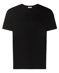 Valentino Embossed Logo Cotton T Shirt