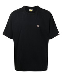 A Bathing Ape Embroidered Logo Cotton T Shirt