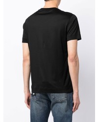 Emporio Armani Emoji Brand Patch Cotton T Shirt
