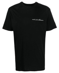 Philipp Plein Flocked Logo Print T Shirt