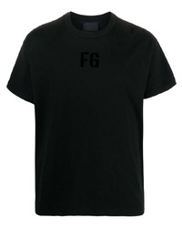 Fear Of God Flocked Logo T Shirt