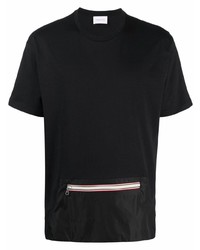 Low Brand Front Zip Pocket Fitted T Shirted