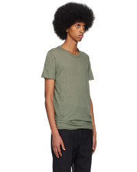 Rick Owens Green Basic T Shirt
