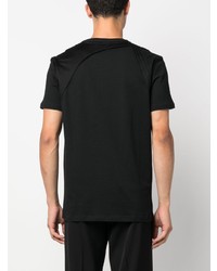 Alexander McQueen Harness Detail Cotton T Shirt